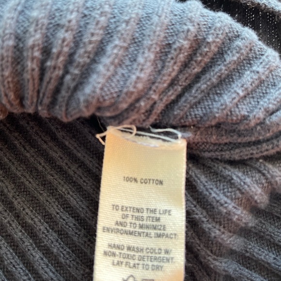 Alex Mill Navy Cotton Polo Knit Top - Picture 4 of 5